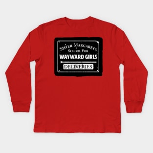 Sister Margaret's School for Wayward Girls - Deadpool Kids Long Sleeve T-Shirt